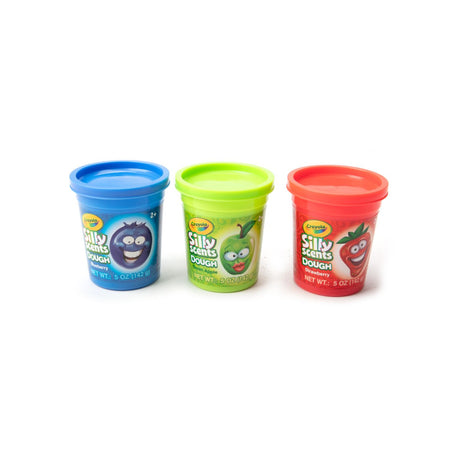 CRAYOLA SILLY SCENT SET 3 BORCANASE CU PLASTILINA PARFUMATA 142G
