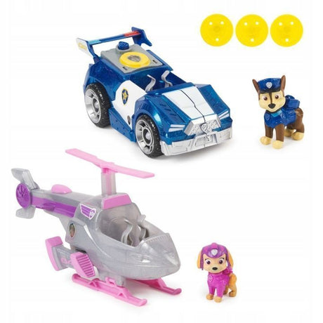 PATRULA CATELUSILOR MIGHTY MOVIE SET 2 VEHICULE