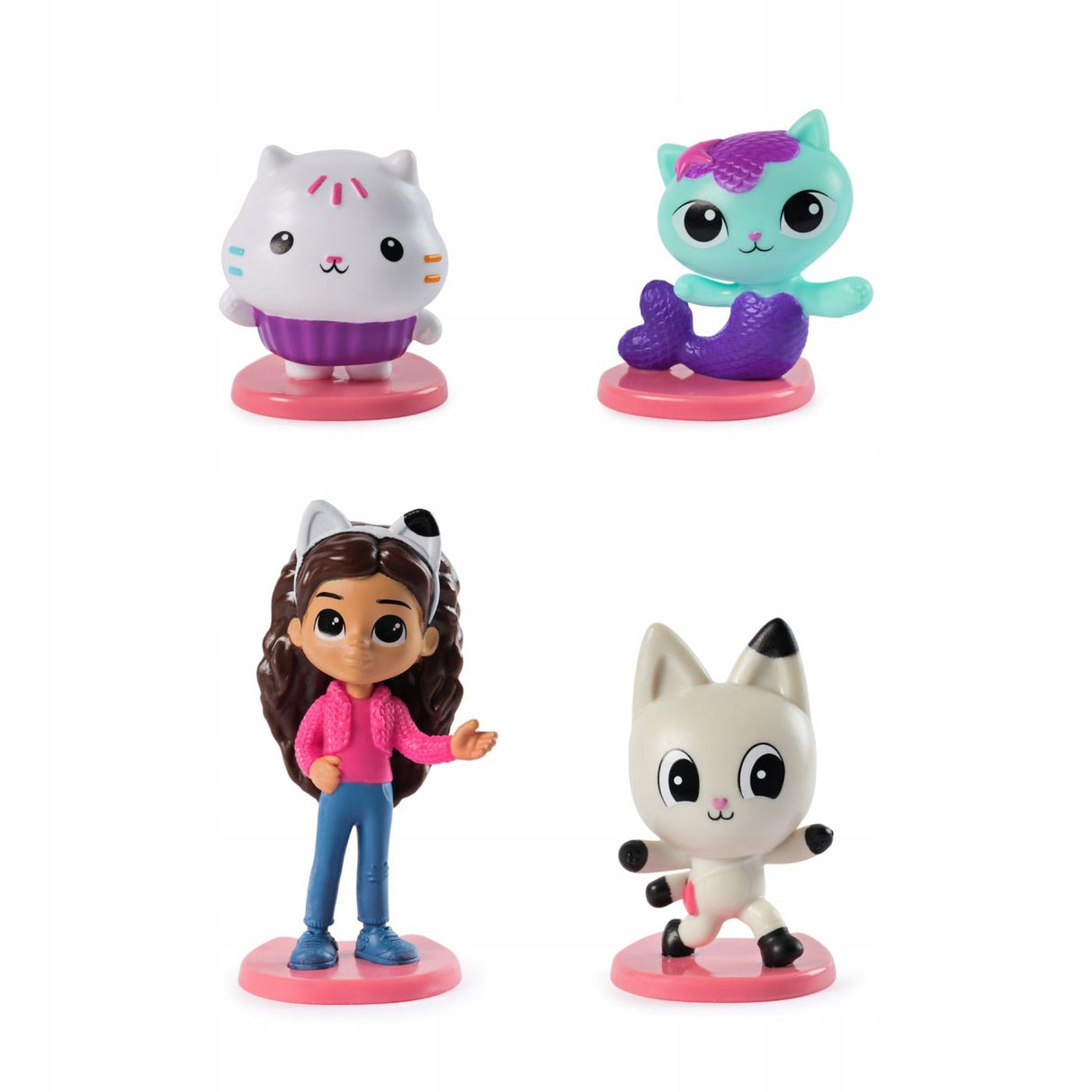 GABBYS DOLLHOUSE SET GABBY SI PRIETENII 4 FIGURINE