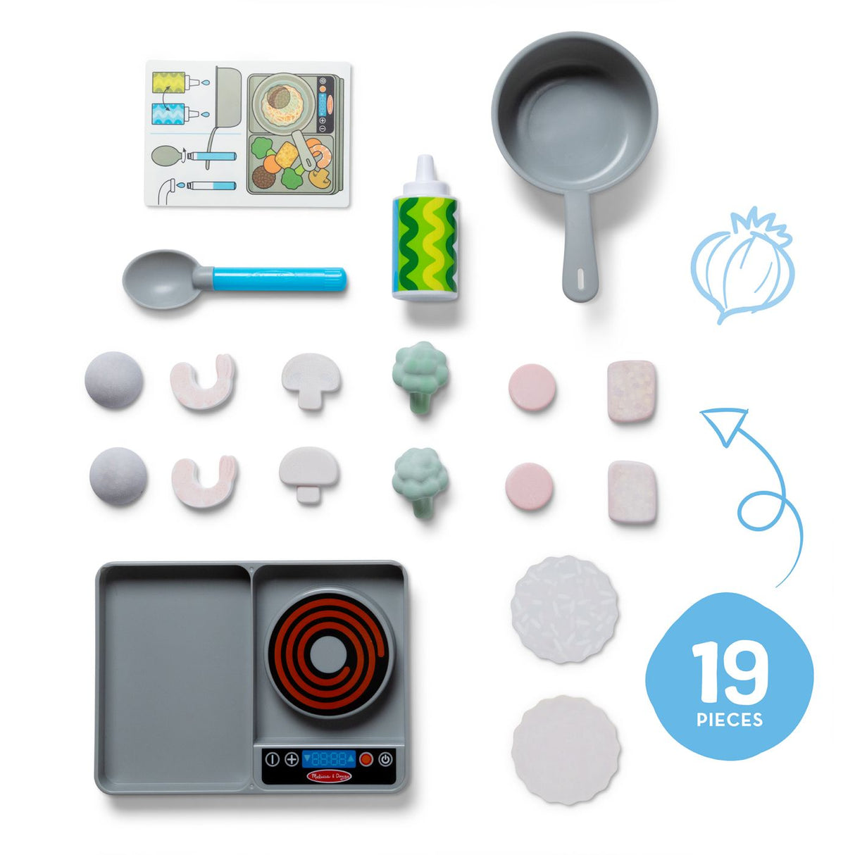 MELISSA AND DOUG SET DE JOACA PENTRU GATIT CU SCHIMBAREA CULORII WATER WOW
