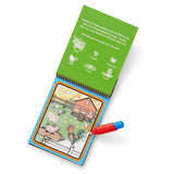 MELISSA AND DOUG WATER WOW CARTE DE COLORAT FERMA REUTILIZABILA CU APA