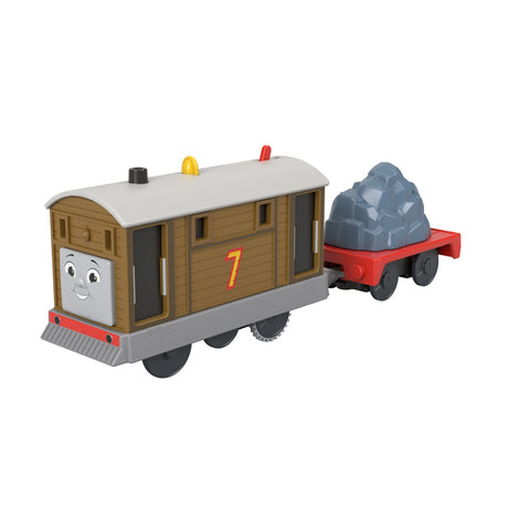 THOMAS LOCOMOTIVA MOTORIZATA TOBY CU VAGON