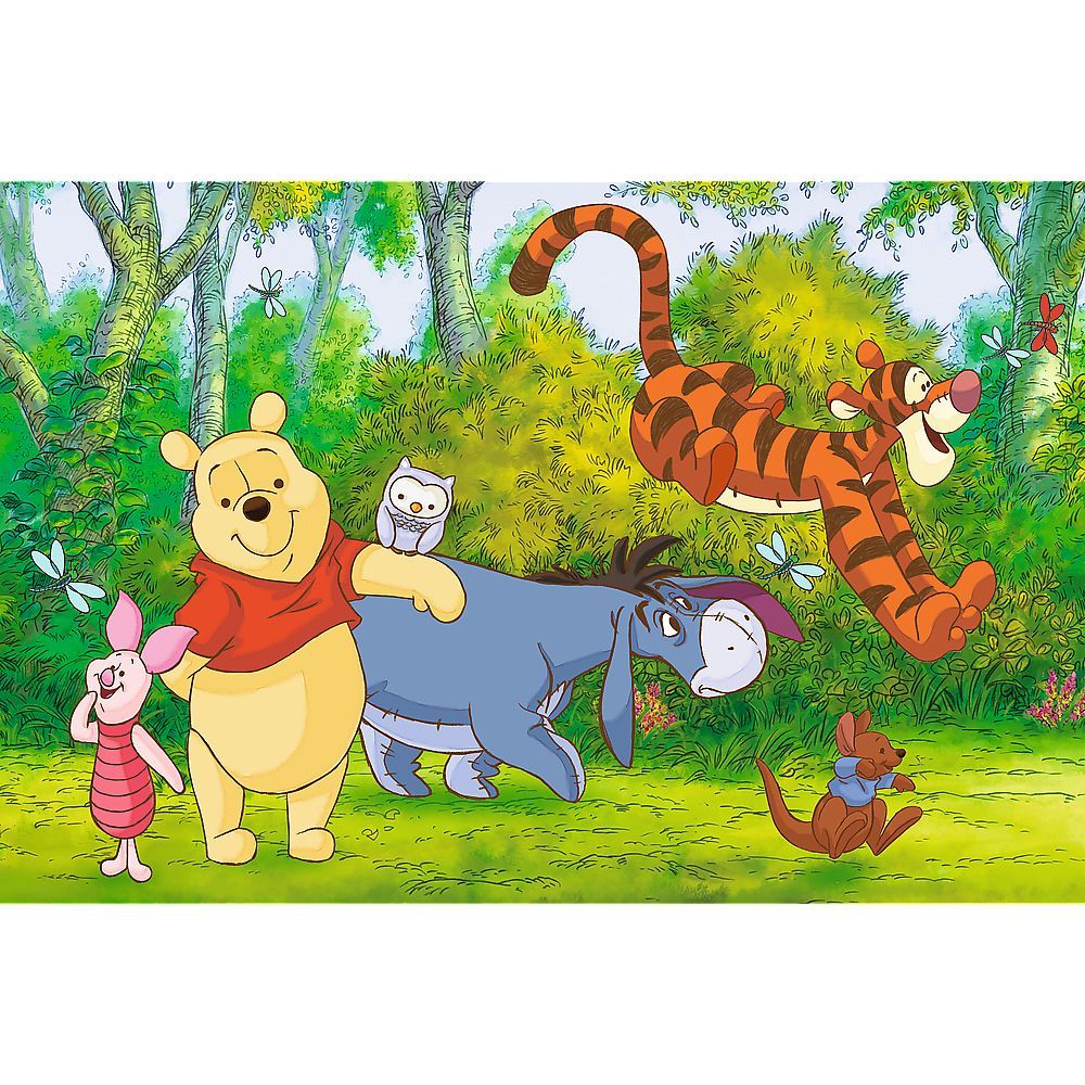 PUZZLE TREFL 60 DISNEY WINNIE THE POOH MIERE DELICIOASA