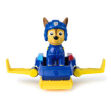 PATRULA CATELUSILOR ACTION PUPS SET VEHICUL DE SALVARE HOVERBOARD SI FIGURINA CHASE 5 CM