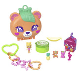 POLLY POCKET SET GENTUTA ANIMALUT URSULET ROZ CU ACCESORII
