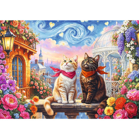 PUZZLE TREFL 500 PISICI INDRAGOSTITE
