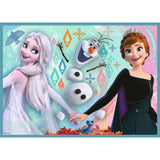 PUZZLE TREFL 4IN1 FROZEN 2 UIMITOAREA LUME DISNEY