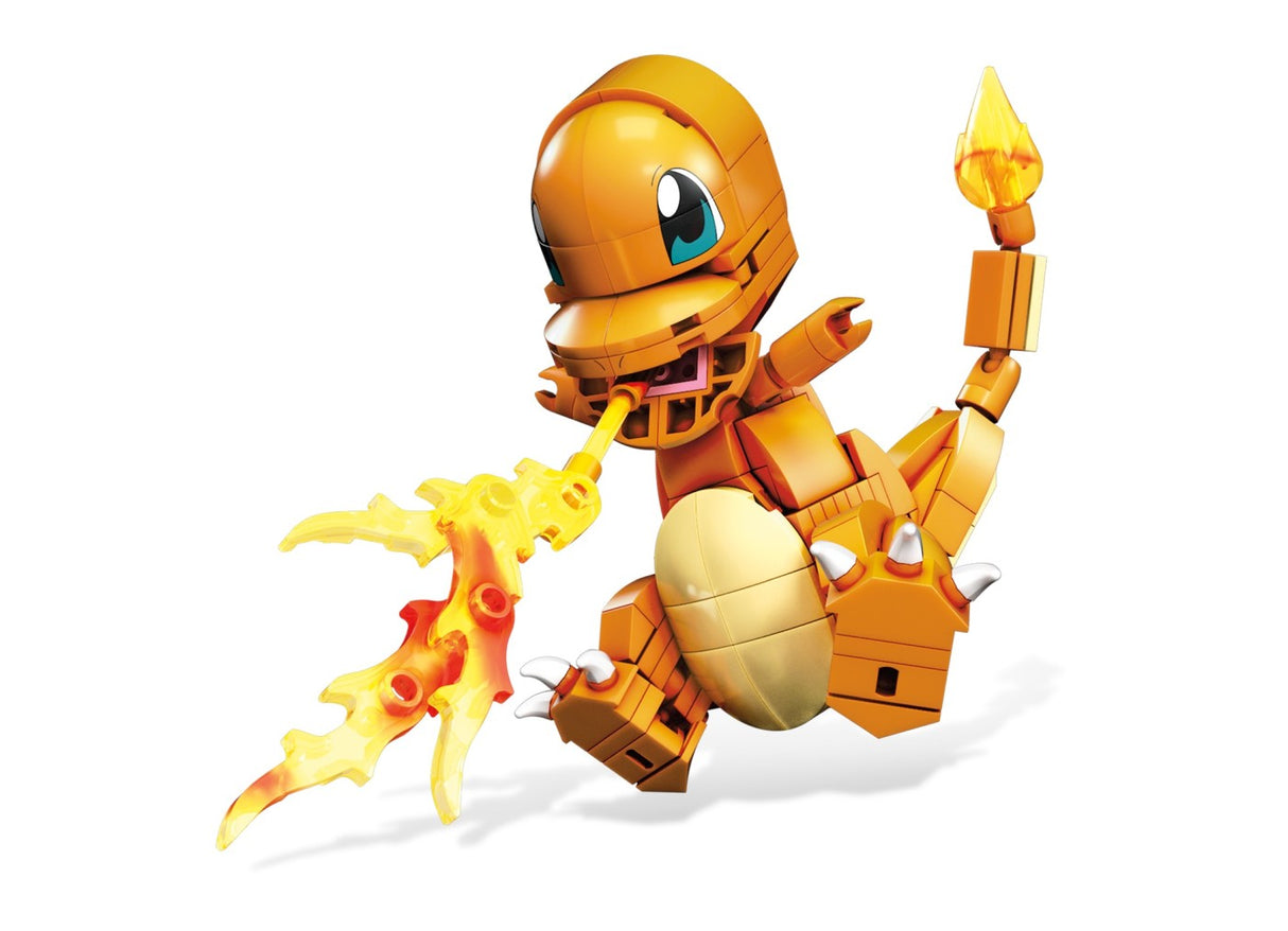 POKEMON MEGA CONSTRUX SET DE CONSTRUCTIE CHARMANDER SALAMECHE 180 PIESE