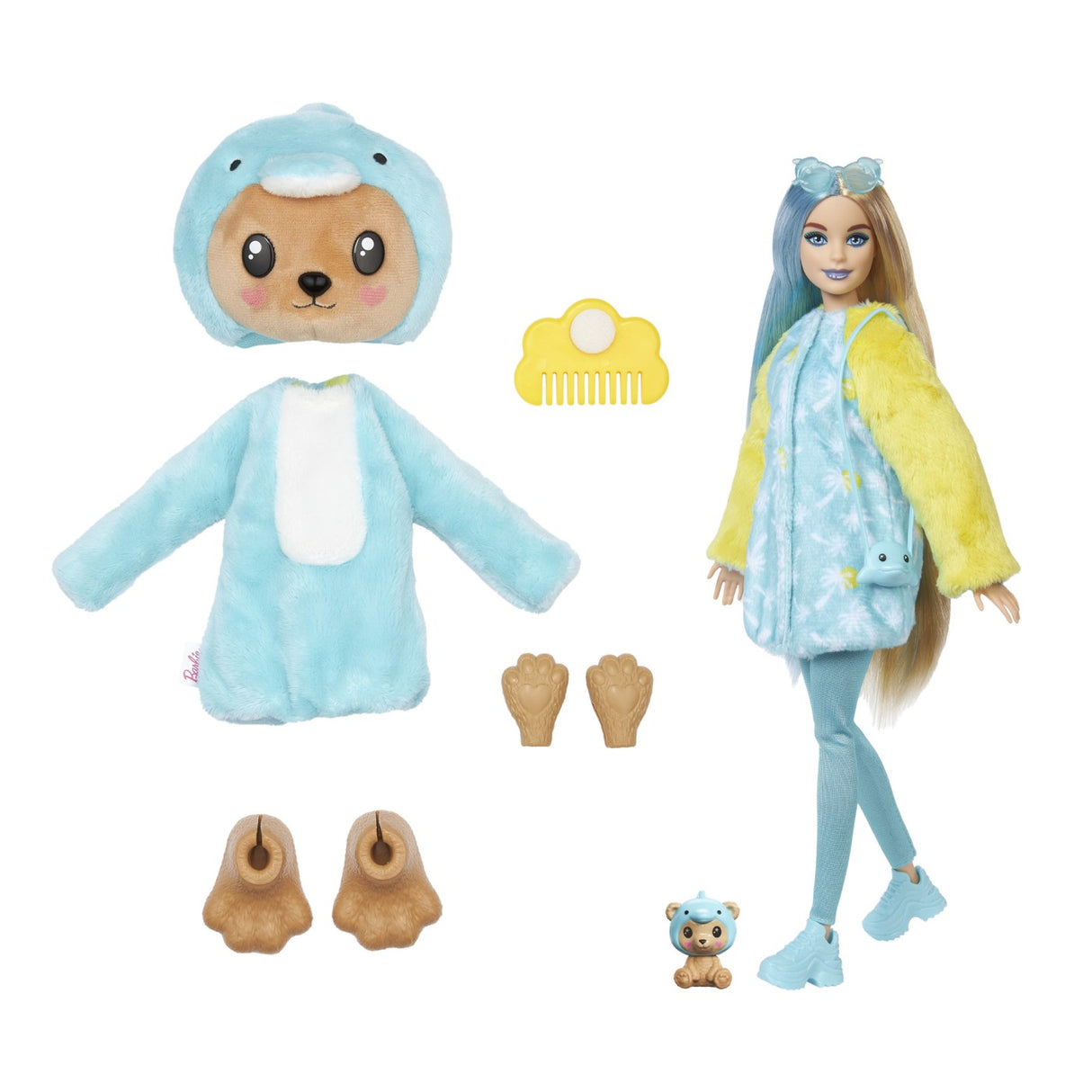 BARBIE PAPUSA BARBIE CUTIE REVEAL DELFIN URS