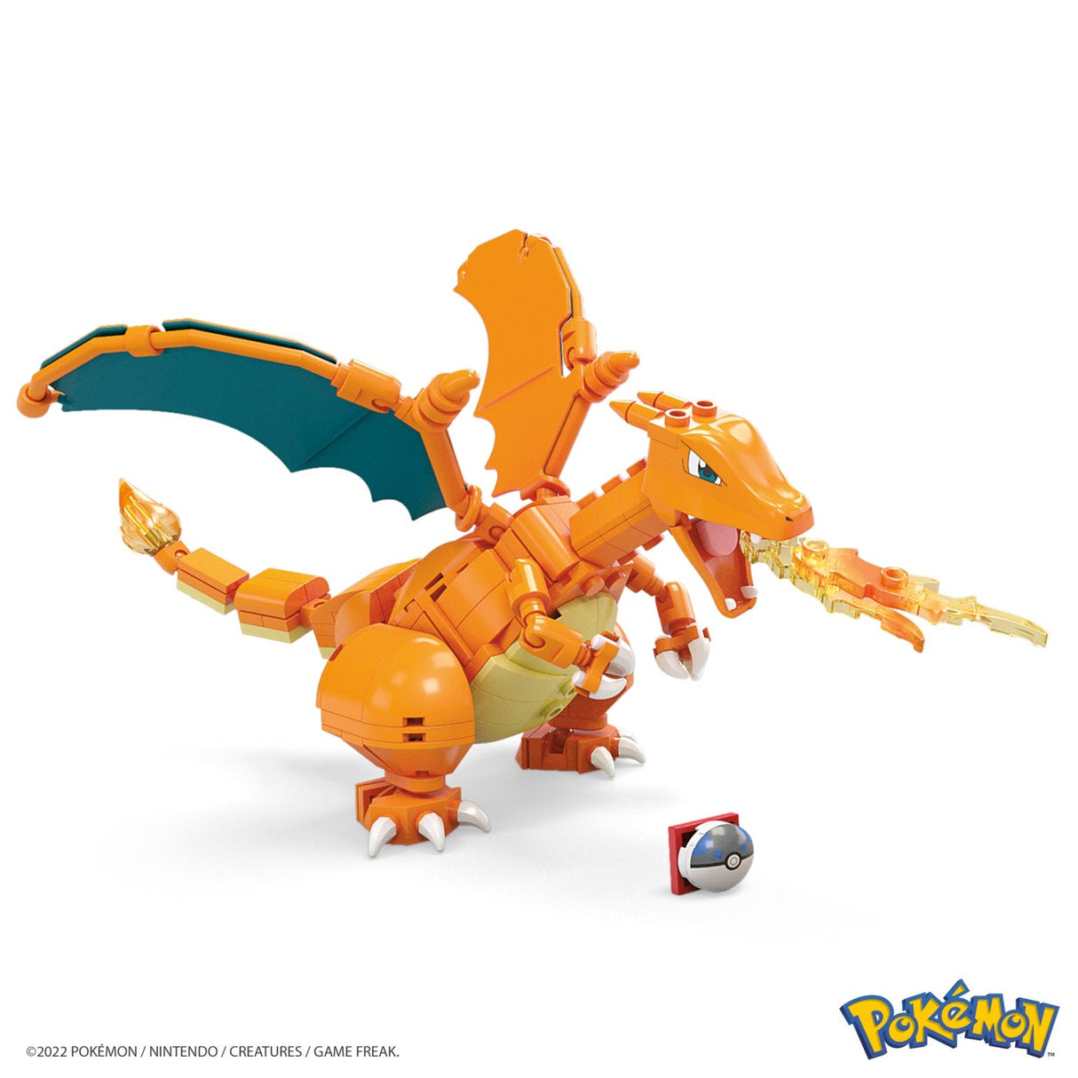 POKEMON MEGA CONSTRUX CHARIZARD DRACAUFEU GLURAK