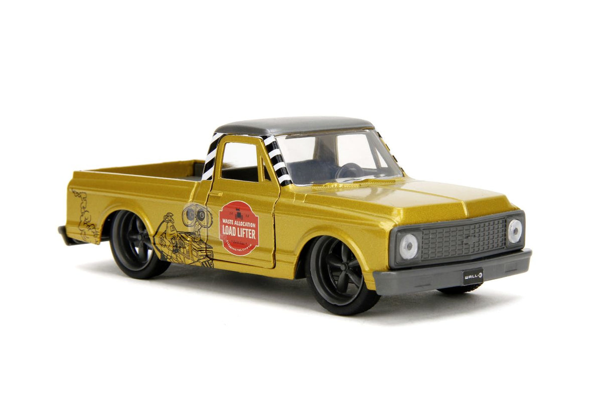 JADA MASINUTA METALICA WALL E CHEVROLET CHEYENNE 1972 SCARA 1 LA 32