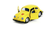 JADA TRANSFORMERS MASINUTA METALICA BUMBLEBEE VOLKSWAGEN BEETLE SCARA 1 LA 32