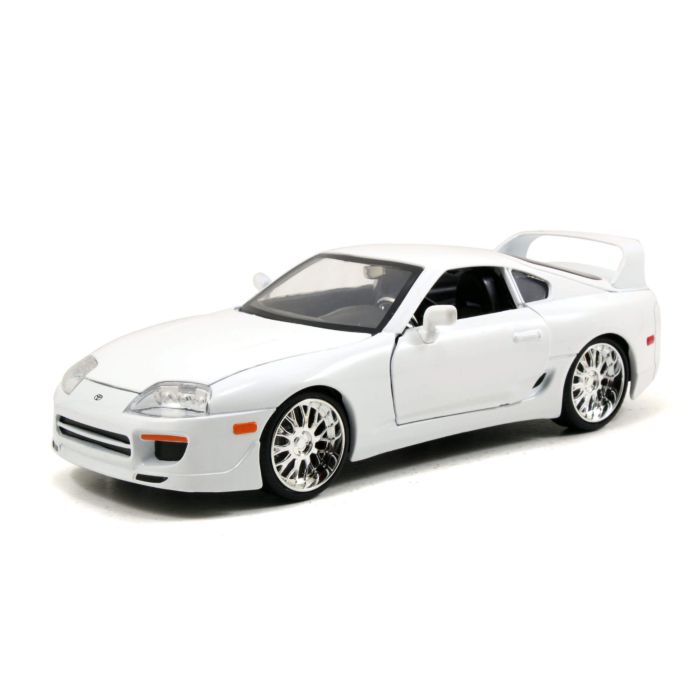 JADA FAST AND FURIOUS MASINUTA METALICA BRIANS TOYOTA SUPRA ALB SCARA 1 LA 24