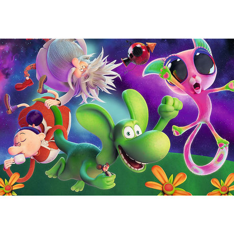 PUZZLE TREFL 100 DRAGONUL DIPLODOK SI PRIETENII SAI
