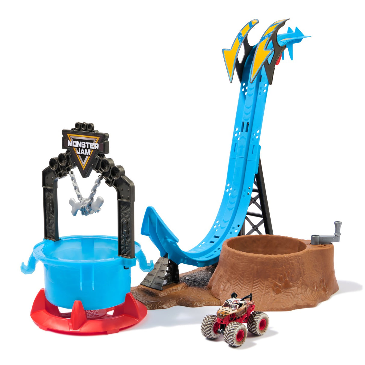 MONSTER JAM MUD BLASTERS SET ARUNCATOARE DE NOROI