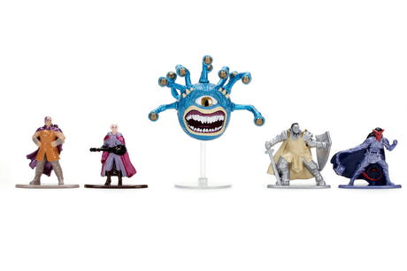 SET 5 FIGURINE DIN METAL DUNGEONS DRAGONS 4 CM