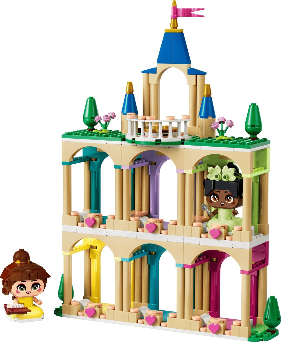 LEGO DISNEY PRINCESS MINIPRINTESELE BELLE SI TIANA LA CASTEL 43291