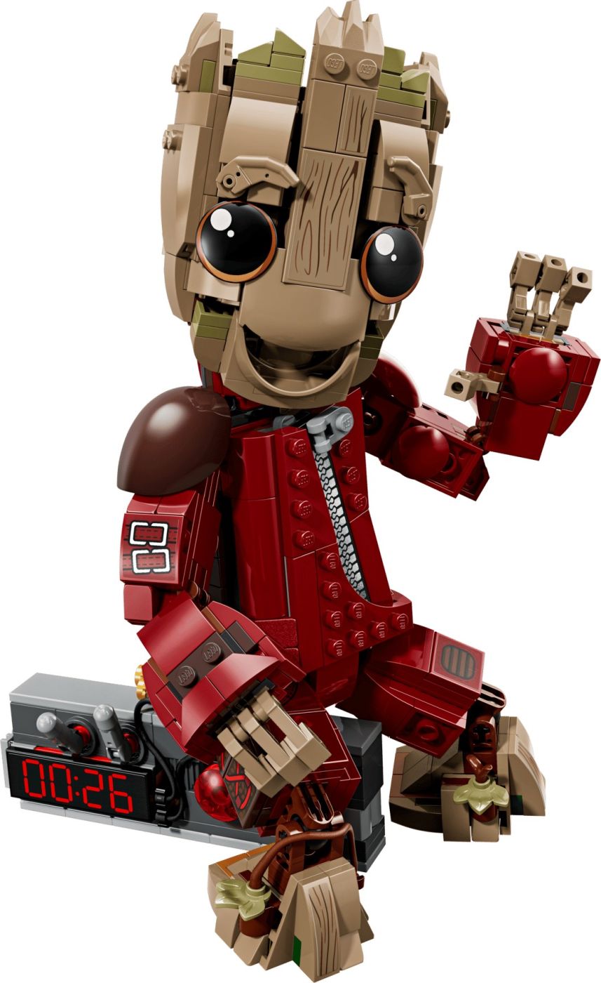 LEGO MARVEL GROOT IN UNIFORMA RAVAGER 76341