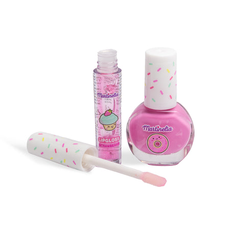 MARTINELIA YUMMY SET LAC DE UNGHII SI LUCIU DE BUZE