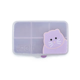 CUTIE SNACK 6 COMPARTIMENTE, MELII, PRINT PISICA