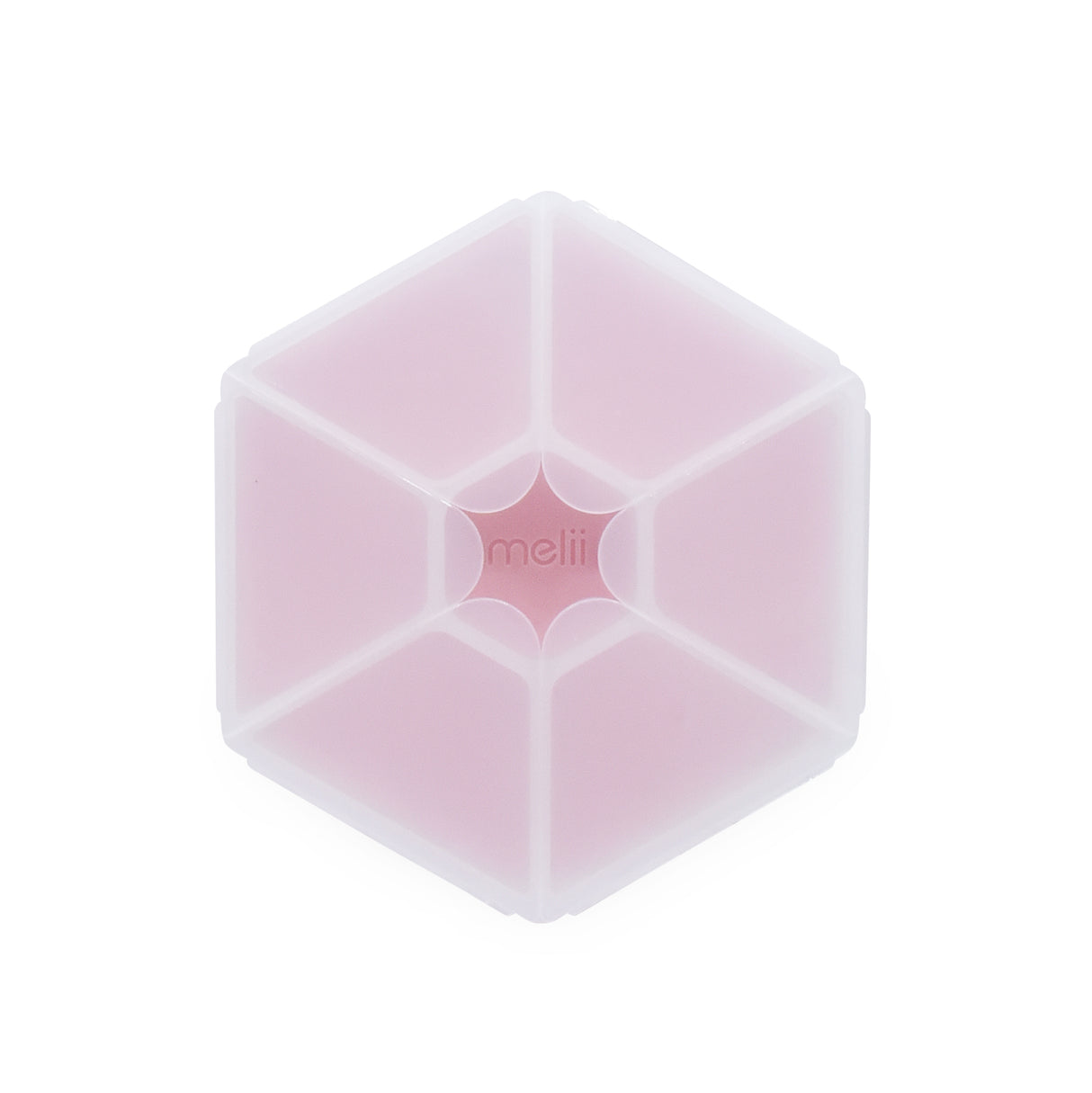 CUTIE SNACK HEXAGON SNACKLE 6 COMPARTMENTE, MELII, PINK