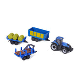 MAISTO SET 4 UTILAJE AGRICOLE NEW HOLLAND
