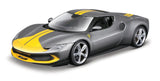 MAISTO MASINUTA METALICA SPEED ICONS 296 GTB ASSETTO FIORANO GRI SCARA 1 LA 64