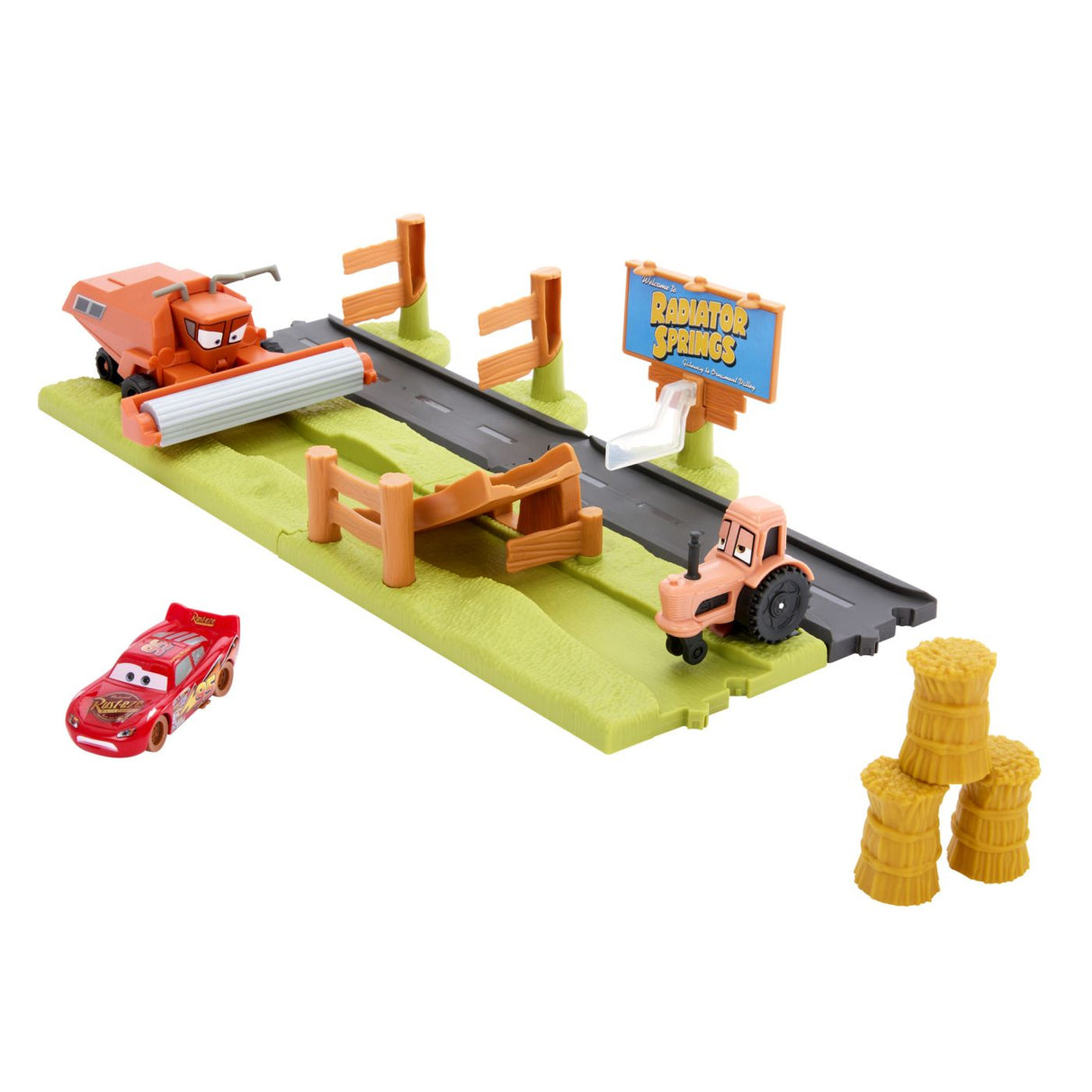 CARS SET DE JOACA PISTA DE ACROBATII FRANK ESCAPE SI STUNT RACE