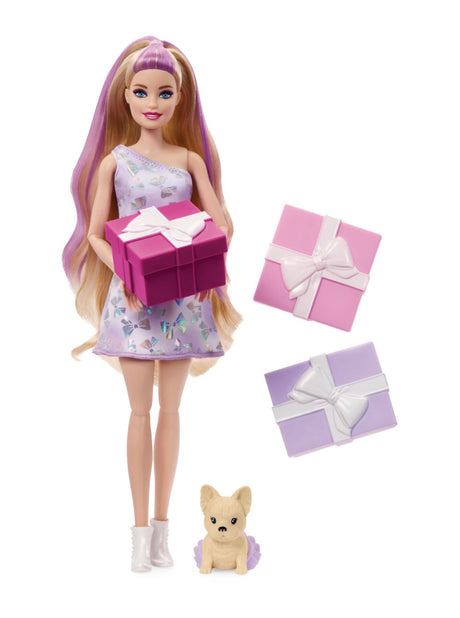 BARBIE PAPUSA PARTY UNBOXED REVEAL BLONDA