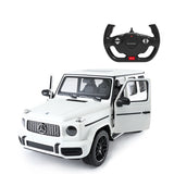 MASINA CU TELECOMANDA MERCEDES-BENZ G63 ALB SCARA 1 LA 14