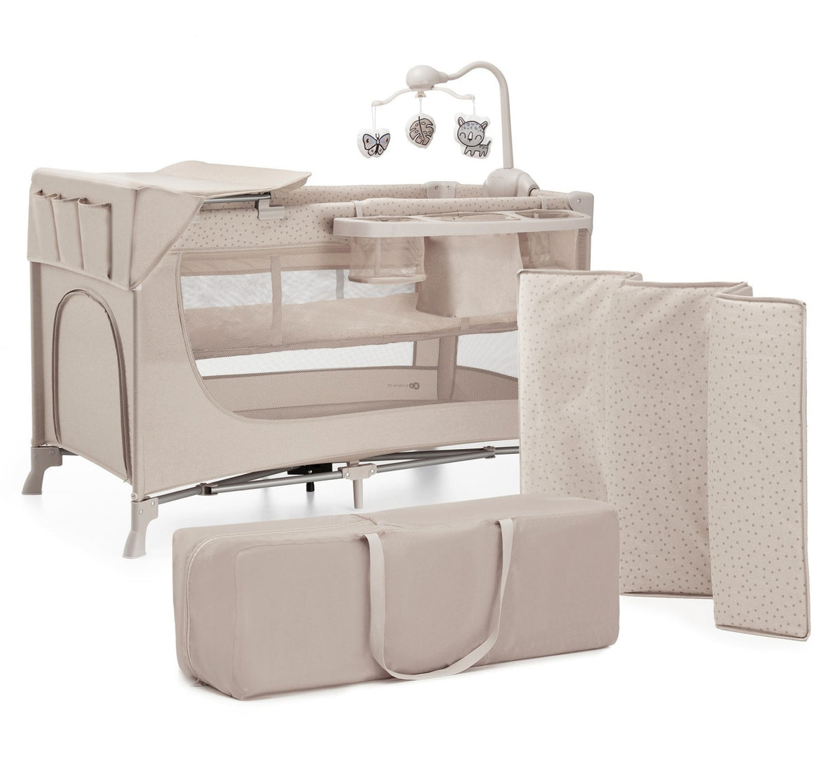 PATUT TRAVEL KINDERKRAFT JOY2, CU ACCESORII, BEIGE