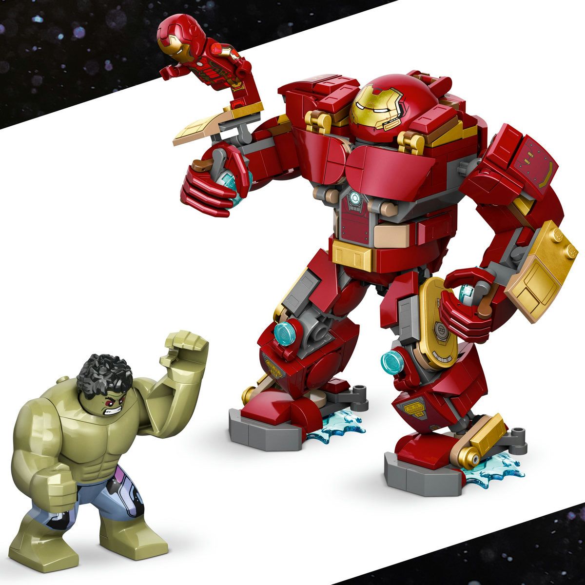 LEGO MARVEL BATALIE MEMORABILA HULKBUSTER VS HULK 76343