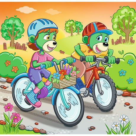PUZZLE TREFL 3IN1 INTALNIREA FAMILIEI TREFELIK