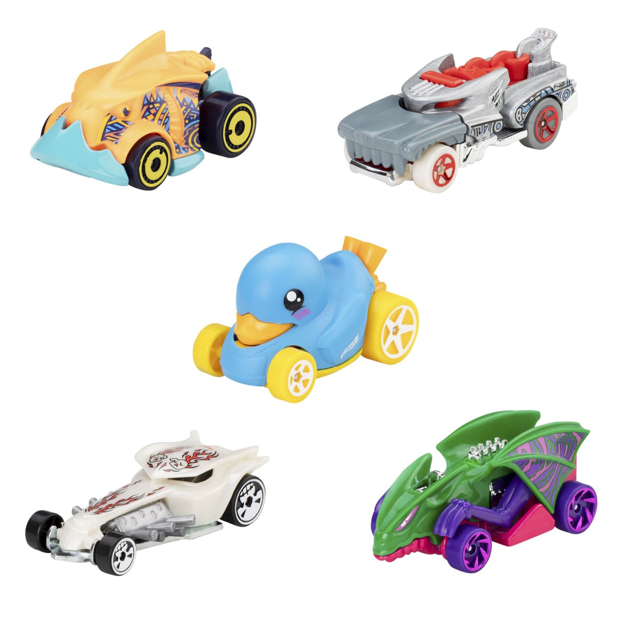SET 5 MASINI HOT WHEELS STREET BEASTS