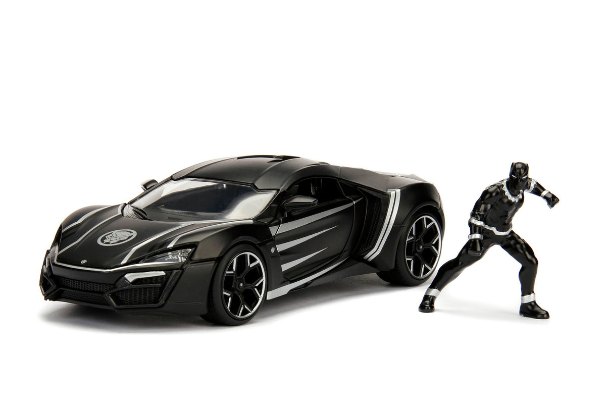 MASINUTA MARVEL AVENGERS LYKAN HYPERSPORT BLACK PANTHER SCARA 1 LA 24