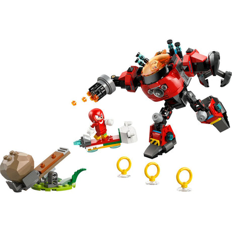 LEGO SONIC KNUCKLES VS DR EGGMAN SI ROBOTUL EGG CRUSHER 77005