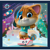 PUZZLE TREFL 3IN1 44 CATS PISICILE DRAGALASE