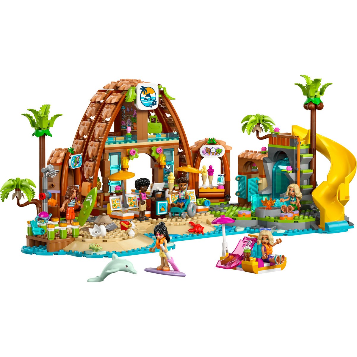 LEGO FRIENDS STATIUNE DE PE LITORAL PENTRU VACANTA CU FAMILIA 42673