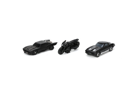 JADA SET 3 VEHICULE NANO BATMAN 4CM