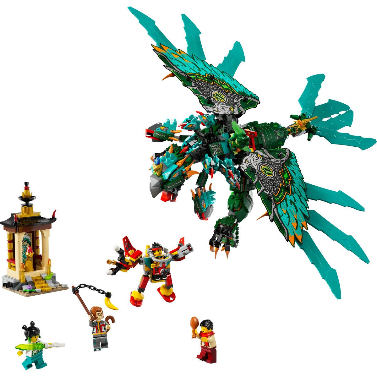 LEGO MONKIE KID BESTIA CU NOUA CAPETE 80056