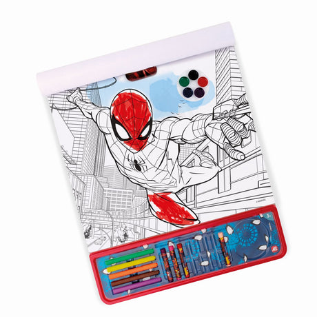HAPPI HOBBI SET PENTRU DESEN GIGA BLOCK 5 IN 1 MARVEL SPIDER MAN
