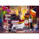 PUZZLE TREFL 2000 NOAPTEA PISICILOR