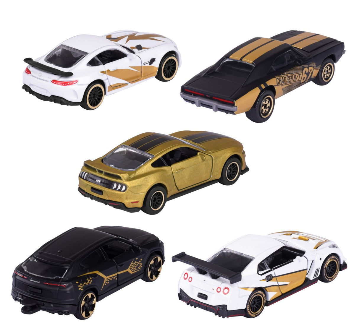 MAJORETTE SET 5 MASINUTE METALICE EDITIE LIMITATA 7.5CM