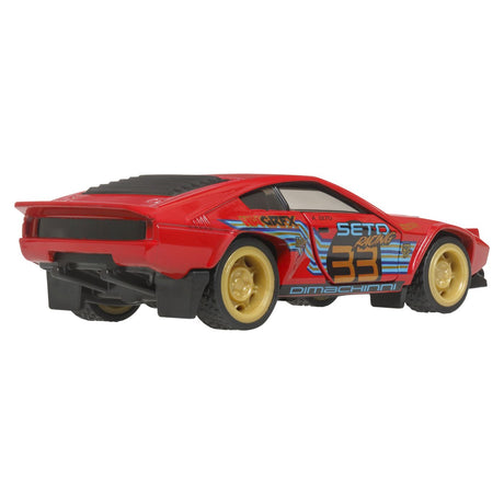 HOT WHEELS MASINUTA METALICA CU SISTEM PULL BACK DIMACHINNI VELOCE NIGHT BURNERZ SCARA 1:43
