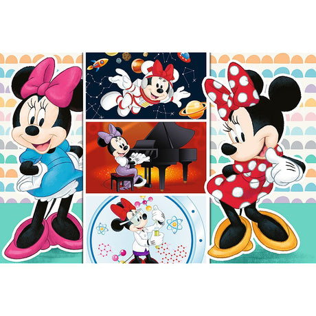 PUZZLE TREFL 100 DISNEY MINNIE MOUSE AMUZANTA