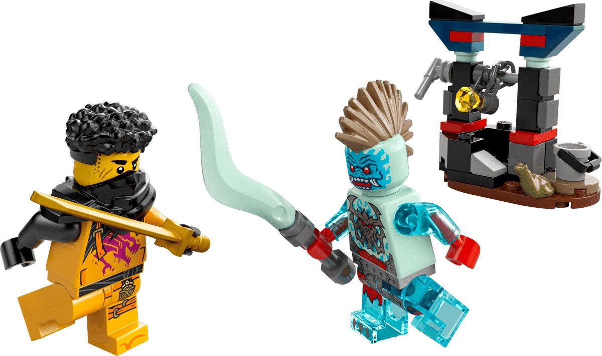 LEGO NINJAGO BATALIA DINTRE ARIN SI DRAGONIAN 30700