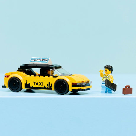 LEGO CITY TAXI GALBEN 60487