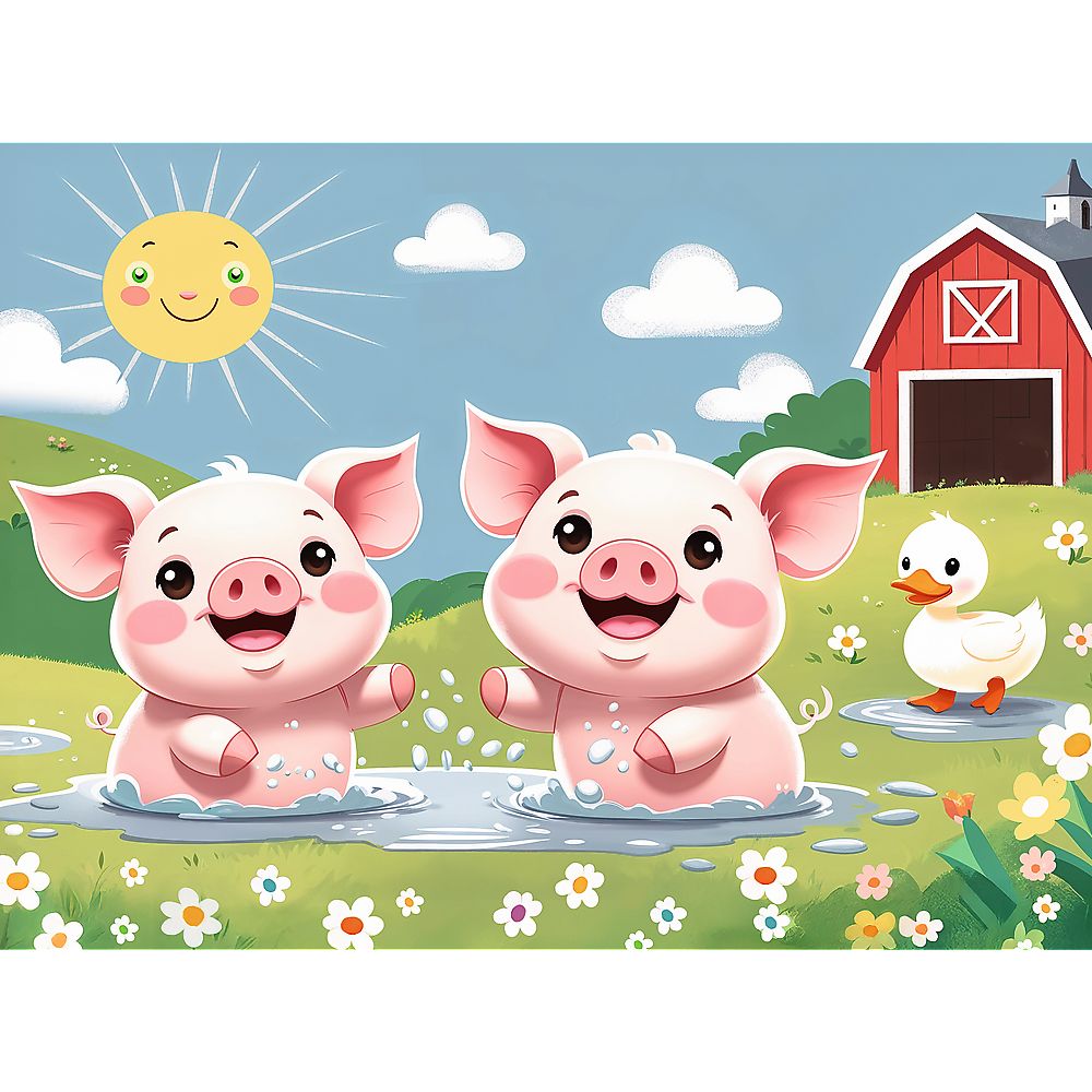 PUZZLE TREFL 30 VIATA FERICITA LA TARA