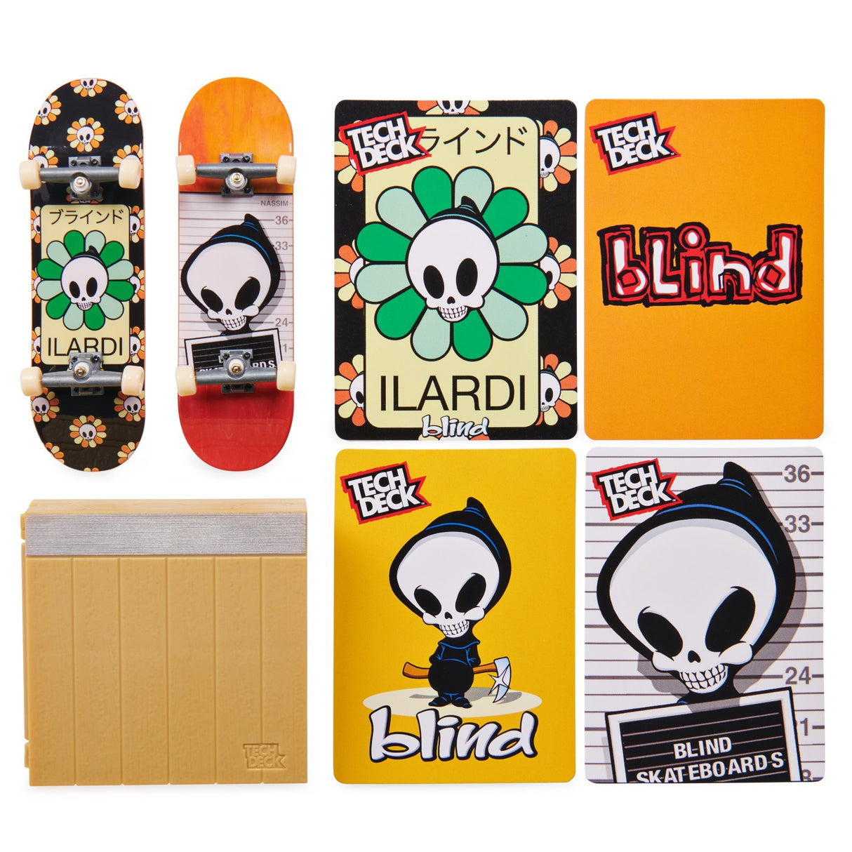 TECH DECK FINGERBOARD PACHET CU OBSTACOL BLIND