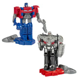 TRANSFORMERS ONE SET 2 FIGURINE OPTIMUS PRIME SI MEGATRON